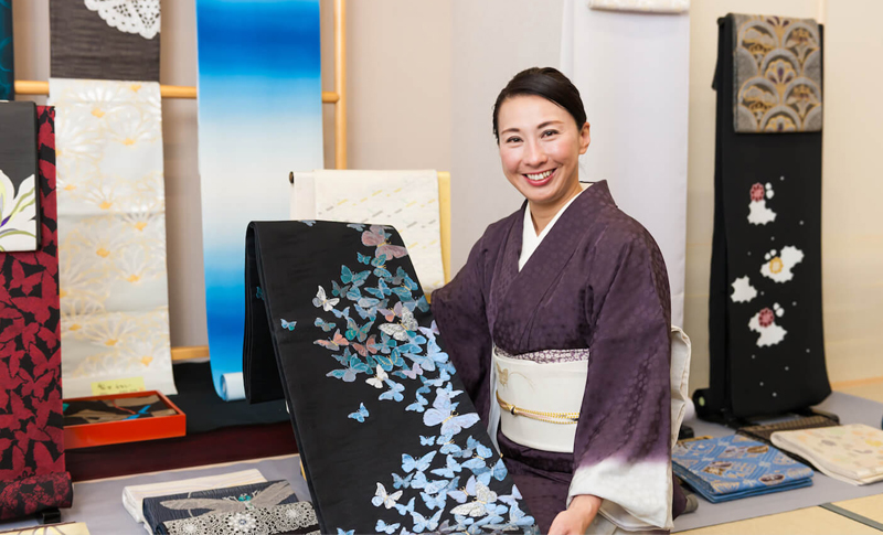 京都・西陣「かはひらこ」佐竹美都子さん